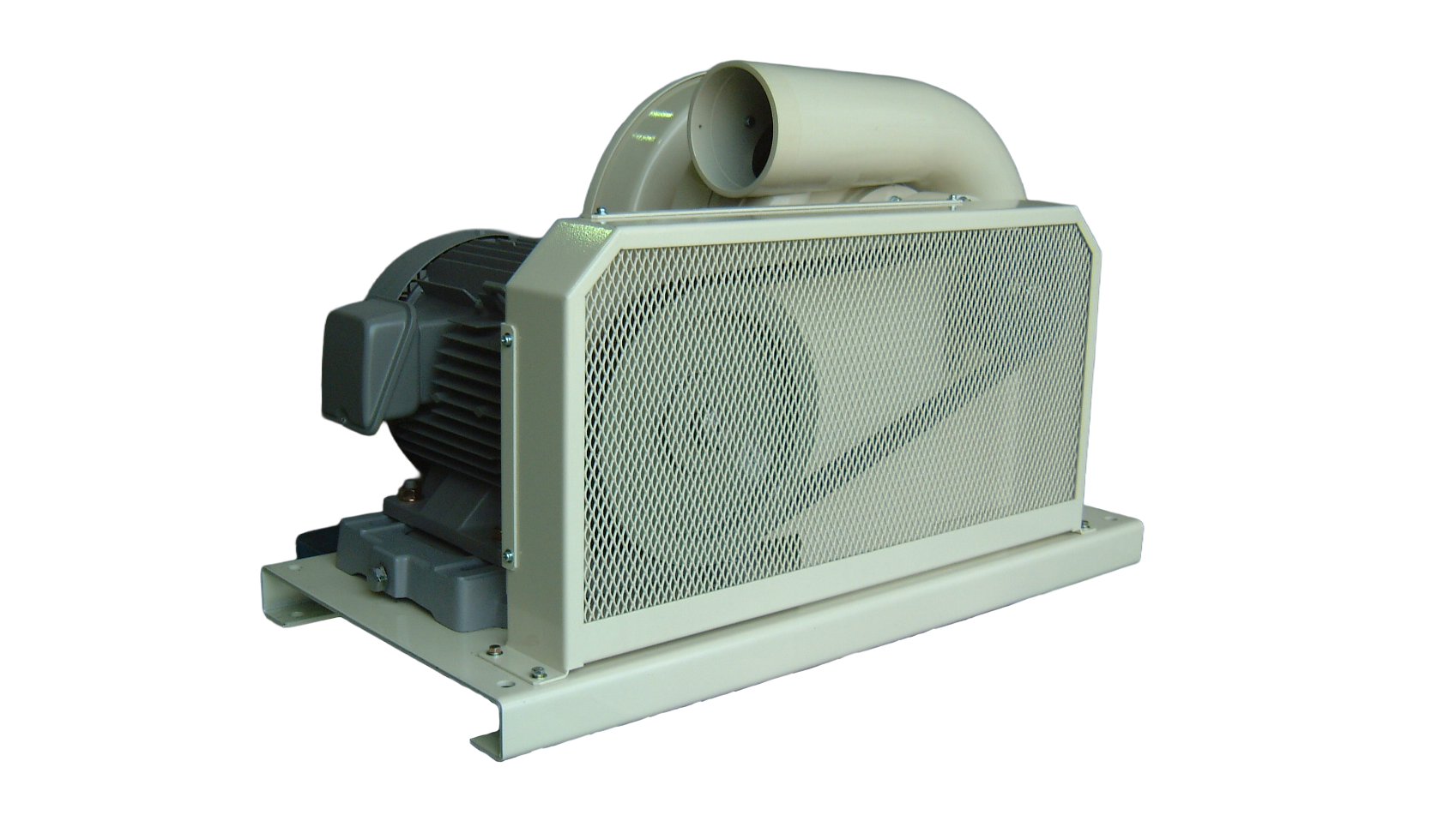 Transversely Arranged Belt-Driven Blower